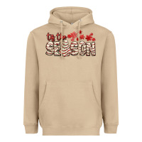 Mushroom tis the season with christmas cake Heavyweight Hoodie - AdoDesignShop