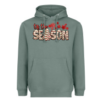 Sage tis the season with christmas cake Heavyweight Hoodie - AdoDesignShop