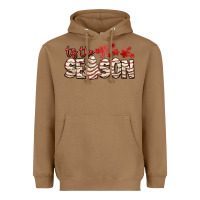 Toasted Coconut tis the season with christmas cake Heavyweight Hoodie - AdoDesignShop