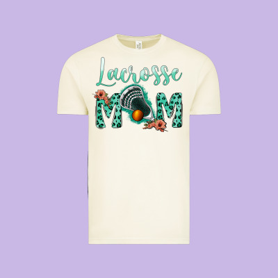 Lacrose Mom Vintage Tee Designed By Jasminsmagicworld