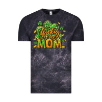 Cloud Black Lucky Mom  St. Patrick's Day Vintage Tee - CowGirlArtShop