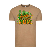 Vintage Coffee Lucky Mom  St. Patrick's Day Vintage Tee - CowGirlArtShop