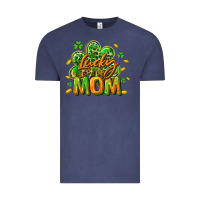 Vintage Denim Lucky Mom  St. Patrick's Day Vintage Tee - CowGirlArtShop