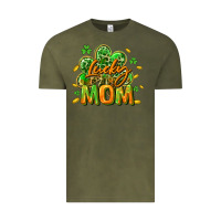 Vintage Olive Lucky Mom  St. Patrick's Day Vintage Tee - CowGirlArtShop
