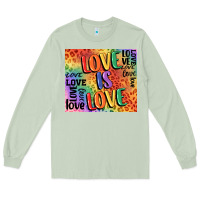 Matcha Pride love is love Long Sleeve Tee - FaDigitalArtStudio