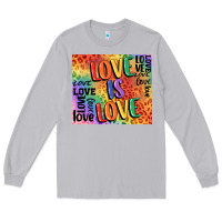 Moon Dust Pride love is love Long Sleeve Tee - FaDigitalArtStudio