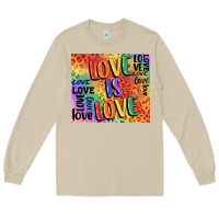 Mushroom Pride love is love Long Sleeve Tee - FaDigitalArtStudio