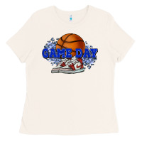Bone game day basketball Ladies Tee - HowdyJamesFarm