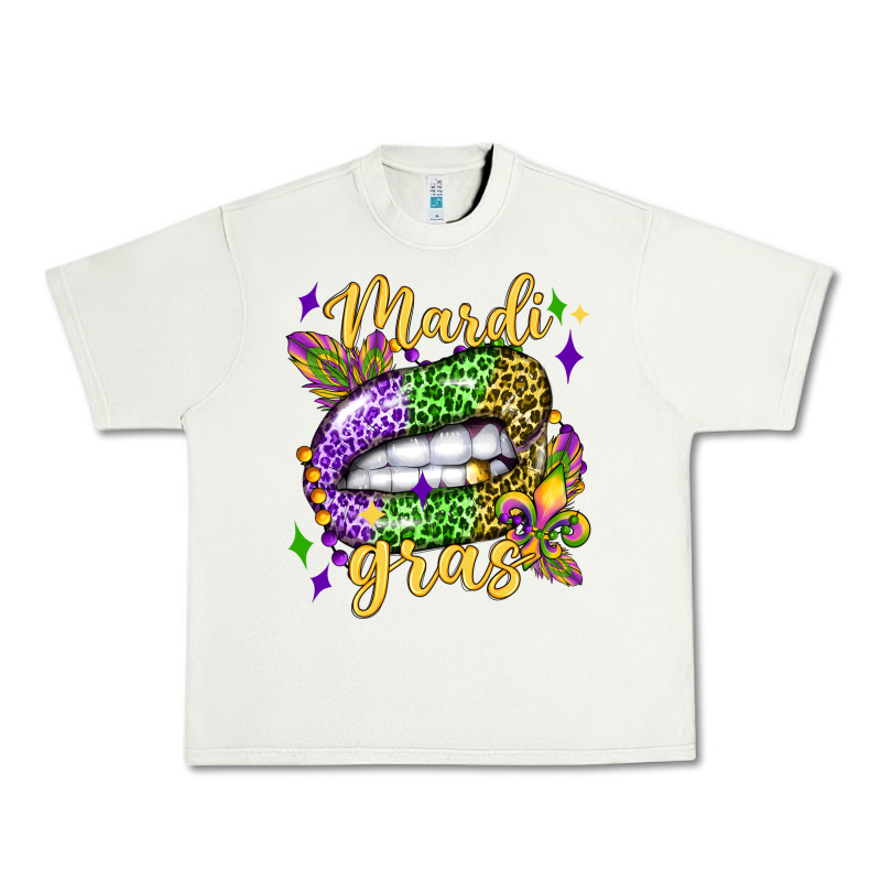 Mardi Gras With  Lip Olivia Urban Heavy Tee by OliviaCreatesArt | Teevron