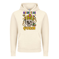 Vintage Artic Skull Mardi Gras queen Vintage Hoodie - FaDigitalArtStudio