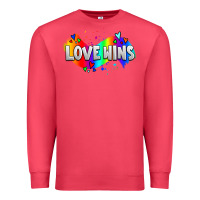 Cardinal love wins pride lgbtq Premium Sweatshirt - AdoDesignShop