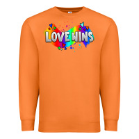 Carrot love wins pride lgbtq Premium Sweatshirt - AdoDesignShop