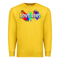 Lemon love wins pride lgbtq Premium Sweatshirt - AdoDesignShop