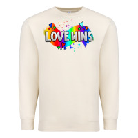 Sandshell love wins pride lgbtq Premium Sweatshirt - AdoDesignShop