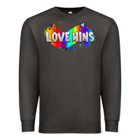Smoke love wins pride lgbtq Premium Sweatshirt - AdoDesignShop