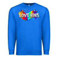 True Royal love wins pride lgbtq Premium Sweatshirt - AdoDesignShop
