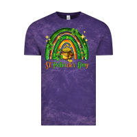 Cloud Purple St. Patrick's Day rainbow Vintage Tee - HowdyJamesFarm