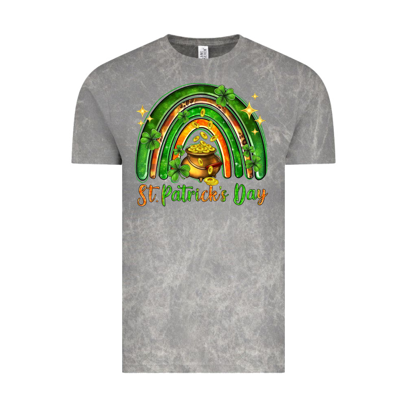 St. Patrick's Day Rainbow Vintage Tee by HowdyJamesFarm | Teevron
