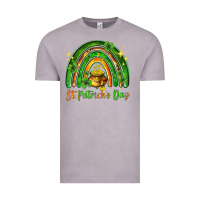 Vintage Zinc St. Patrick's Day rainbow Vintage Tee - HowdyJamesFarm