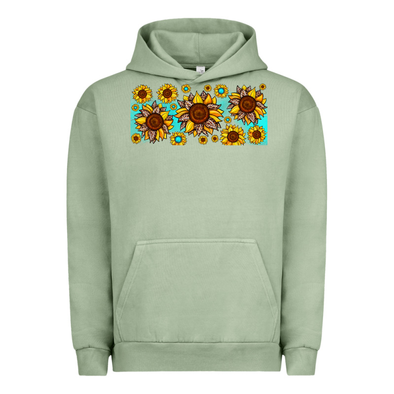 Leopard Sunflower Gemstone Urban Hoodie by JahusDesignShop | Teevron
