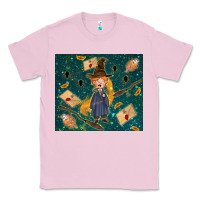 Bubblegum Pink wizard boy with mouse Classic Tee - TumblerDesignByShophia