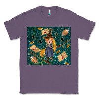 Lavender wizard boy with mouse Classic Tee - TumblerDesignByShophia