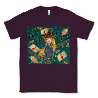Plum wizard boy with mouse Classic Tee - TumblerDesignByShophia