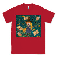 Red wizard boy with mouse Classic Tee - TumblerDesignByShophia