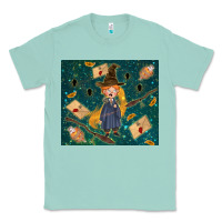 Seafoam wizard boy with mouse Classic Tee - TumblerDesignByShophia