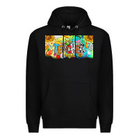 Black Best Teacher Ever Premium Hoodie - CowhideDigitalArt