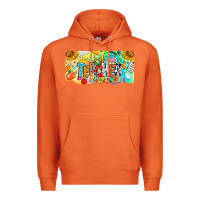 Carrot Best Teacher Ever Premium Hoodie - CowhideDigitalArt