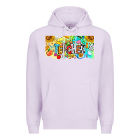 Lilac Best Teacher Ever Premium Hoodie - CowhideDigitalArt