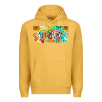 Mustard Best Teacher Ever Premium Hoodie - CowhideDigitalArt