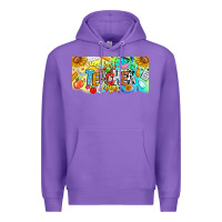 Purple Best Teacher Ever Premium Hoodie - CowhideDigitalArt