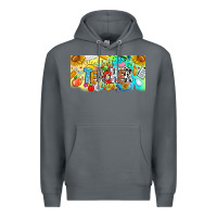 Rock Best Teacher Ever Premium Hoodie - CowhideDigitalArt