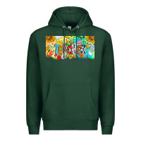 Sports Green Best Teacher Ever Premium Hoodie - CowhideDigitalArt