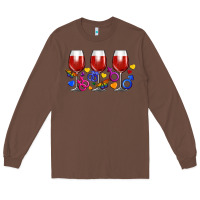 Chestnut pride wine cups Long Sleeve Tee - FaDigitalArtStudio