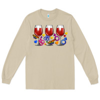 Mushroom pride wine cups Long Sleeve Tee - FaDigitalArtStudio