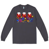 Smoke pride wine cups Long Sleeve Tee - FaDigitalArtStudio