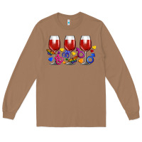 Toasted Coconut pride wine cups Long Sleeve Tee - FaDigitalArtStudio