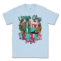 Dusty Blue upper class trailer trash Classic Tee - RanaPortraitStore