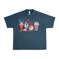 Midnight Navy nurse coffee cups Urban Heavy Tee - OliviaCreatesArt