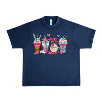 Navy nurse coffee cups Urban Heavy Tee - OliviaCreatesArt