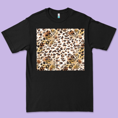 Leopard Premium Tee Designed By Tumblerdesignbyshophia