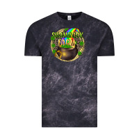 Cloud Black shamrock farm Vintage Tee - CowGirlArtShop