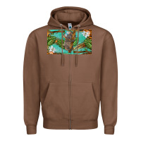 Chestnut koala cup Zipper Hoodie - BarkalooDesign