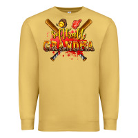 Antique Gold softball grandma Premium Sweatshirt - AdoDesignShop