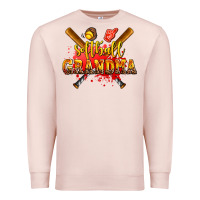 Pale Pink softball grandma Premium Sweatshirt - AdoDesignShop
