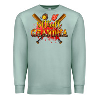Seafoam softball grandma Premium Sweatshirt - AdoDesignShop