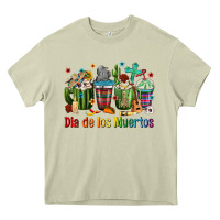 Mossy Mexican Dia De Los Muertos Coffee Cups Heavy Core Tee - texasbilliewilder